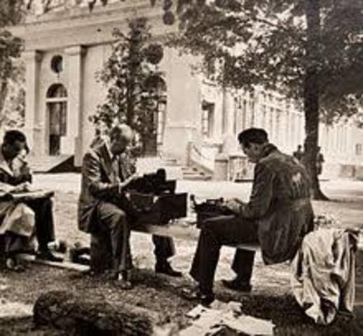 German Surrender in Compiegne, France