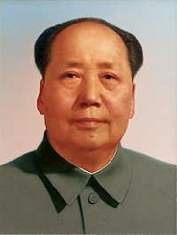 Mao steps down