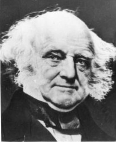 Martin Van Buren Elected President