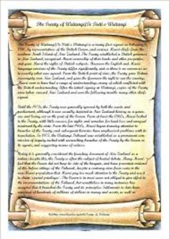 Treaty of Waitangi