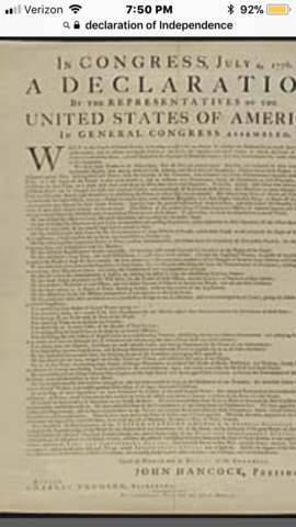 Declaration of Independence