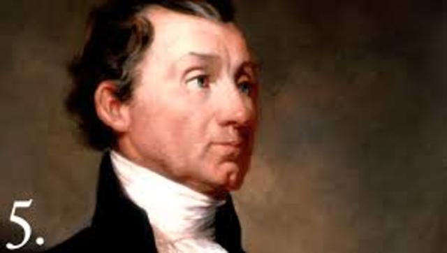 James Monroe elected President
