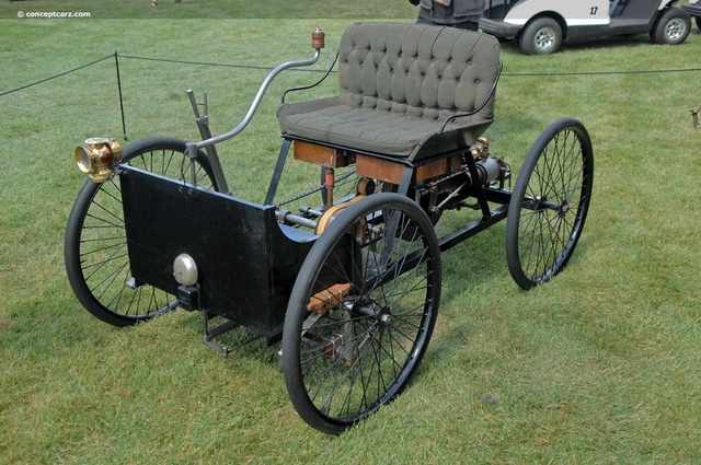 Ford Drives His First Horseless Carriage