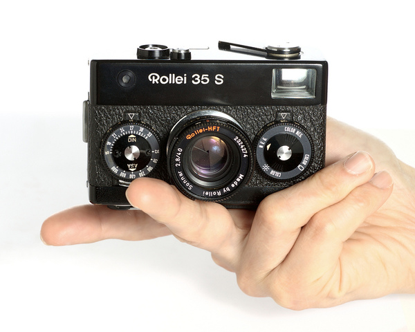 Miniaturização das câmaras para filme de 35mm