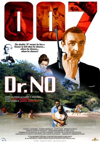 “Dr. No” the first James Bond Movie Premieres