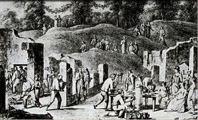 Ecavations begin in Pompeii