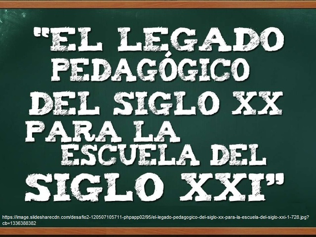 Pedagogía del siglo XX