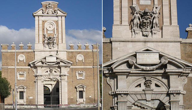 Michelangelo a Roma : Porta Pia
