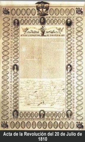 Acta de independencia de colombia