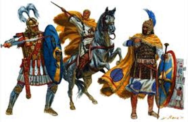 Aparece la anarquía militar (crisis imperial)