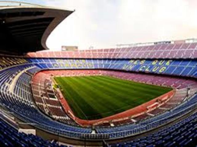 I visit "El Camp Nou" for first time
