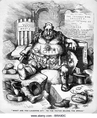 Boss Tweed rise at Tammany Hall (1871)