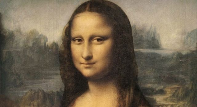 Da Vinci Paints the Mona Lisa