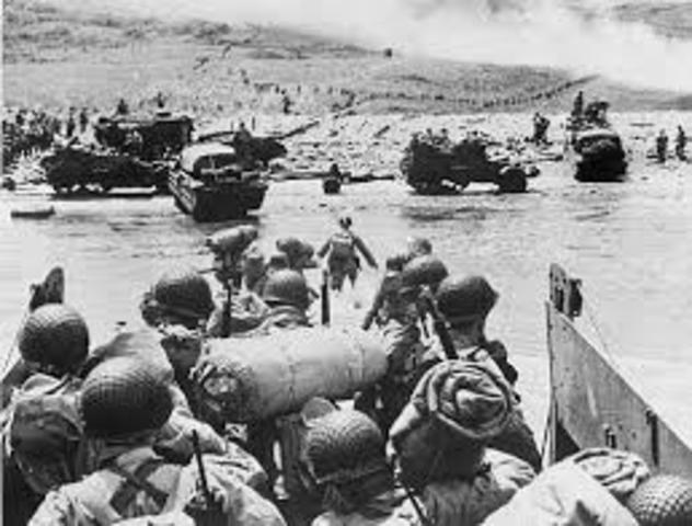 •	Invasion of Normandy (D-Day