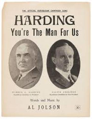 President Harding's Return to Normalcy