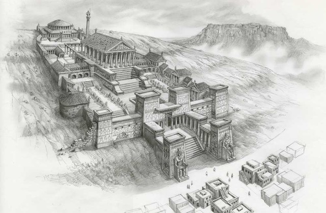 The Great Library of Alexandria!