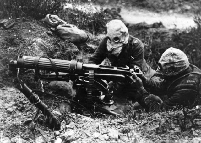 Trench Warfare, Poison Gas, and Machine Guns