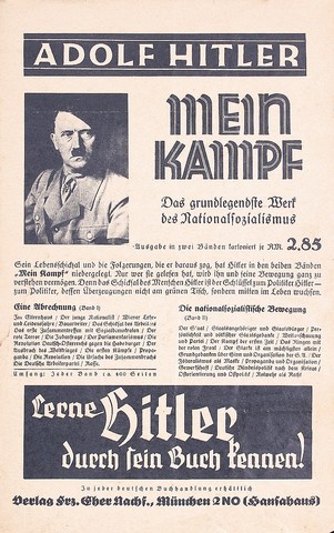 Mein Kampf published