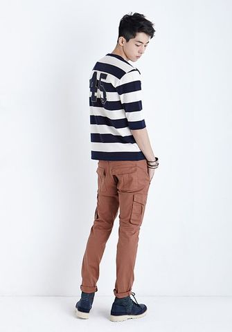 He debuted as a model