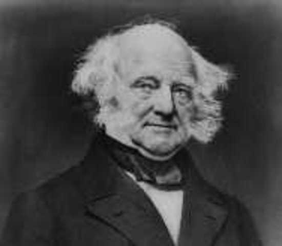 Martin Van Buren Elected President
