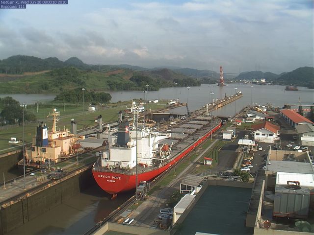Panama canal construction begins