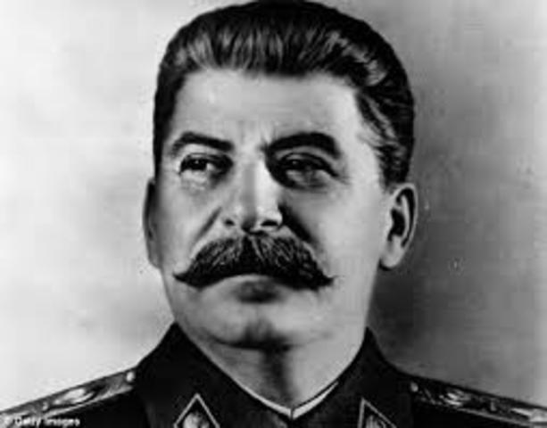 •	Joseph Stalin Leads USSR