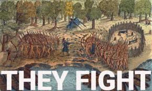 The Haudenosaunee Defeated a key French ally,The Ouendat,in 1649