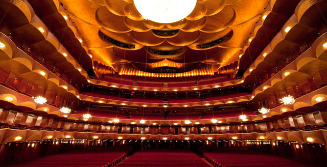 Metropolitan Opera House opens in New York