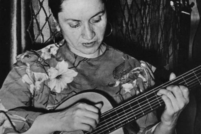 Violeta Parra (San Carlos 4 de octubre 1917- Santiago de Chile 5 de febrero 1967)