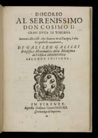 Discourse on bodies in water