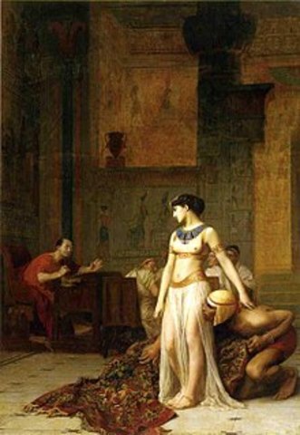 meeting with Cleopatra