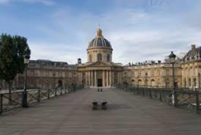 Académie des Beaux-Arts of the Institut de France.