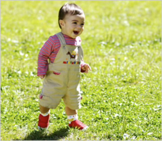 I started to walk on my own