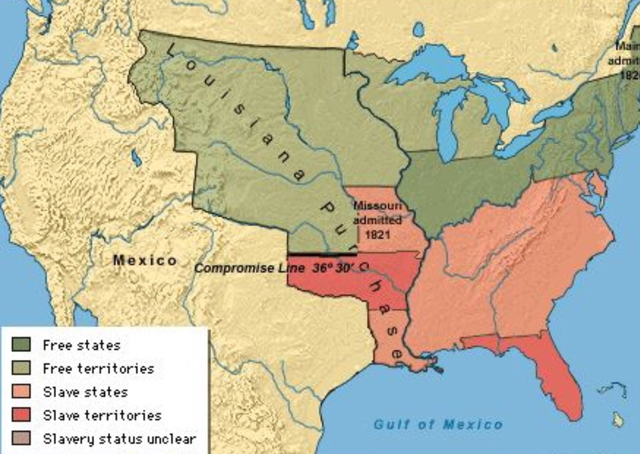 The Missouri Compromise of 1820