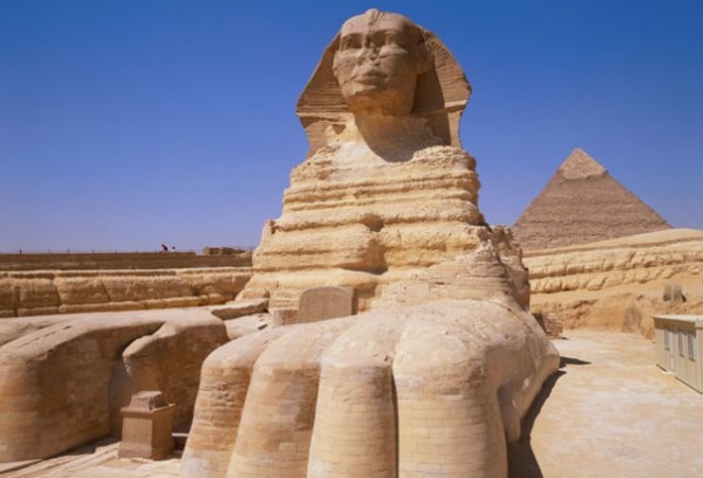The Giza sphinx