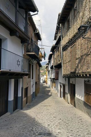 Calle de La Amistad en Hervás