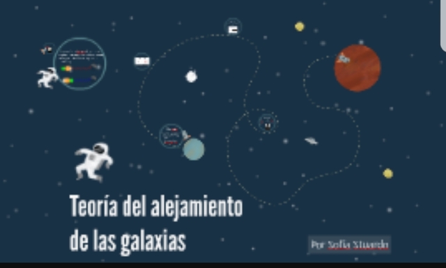 El alejamiento de las galaxias  (primera parte)