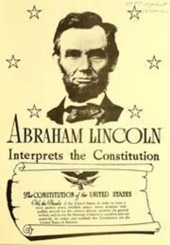 Lincoln/Republican policy on slavery