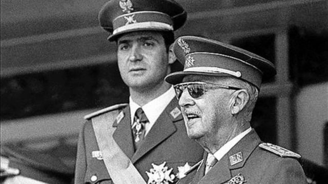 Juan Carlos de Borbón cómo sucesor