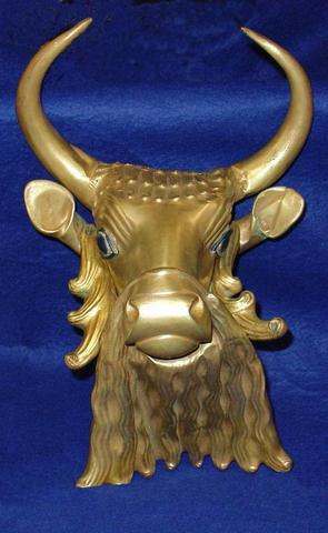 Sumerian Bull's Head, Lyre from