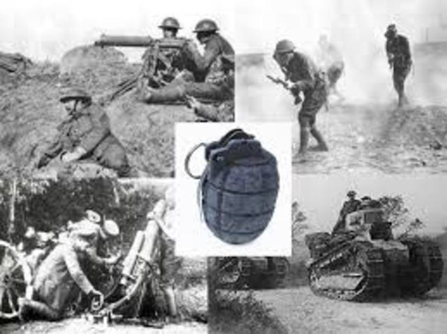 Trench Warfare, Poison Gas, and Machine Guns