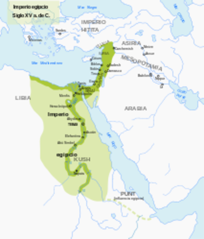 MAP OF THE NEW KINGDOM