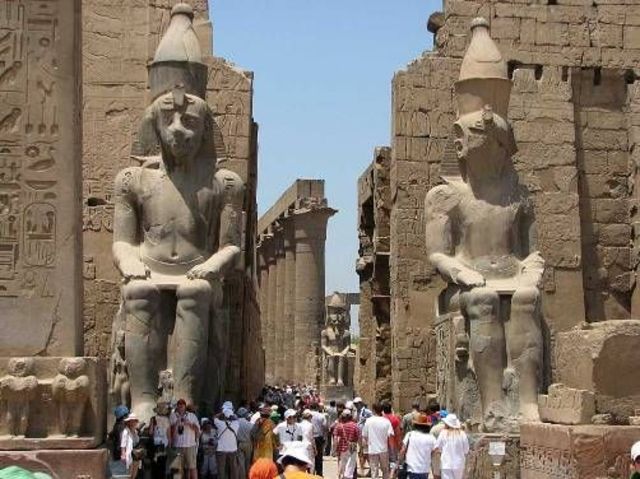 The capital of  Luxor.