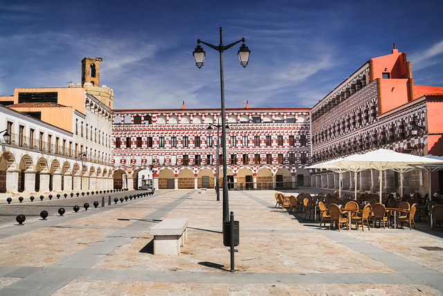 Plaza alta de Badajoz