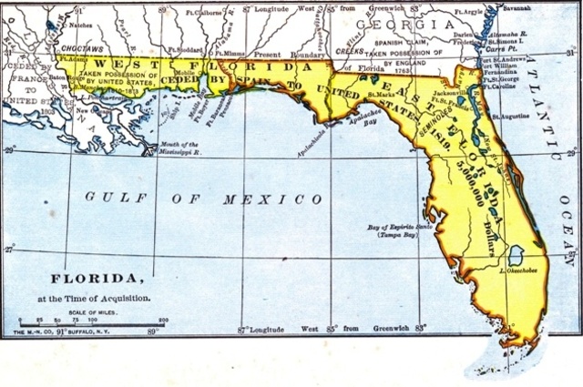 Acquisition of Florida -Treaty of Adam-Onis
