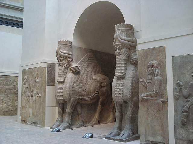 Lamassu monument