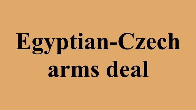 Arms agreement