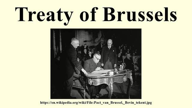 Brussels Treaty
