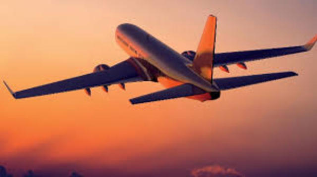 primer viatge en avió