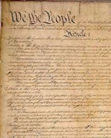 The Adopting of the Constitution